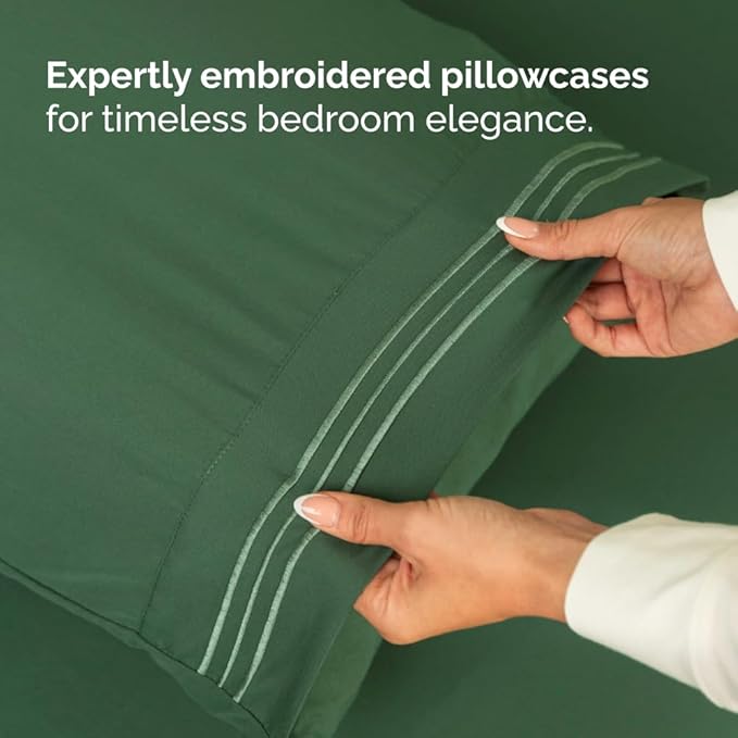 Flex Top Split Head King 4 Piece Sheet Set - Image 7