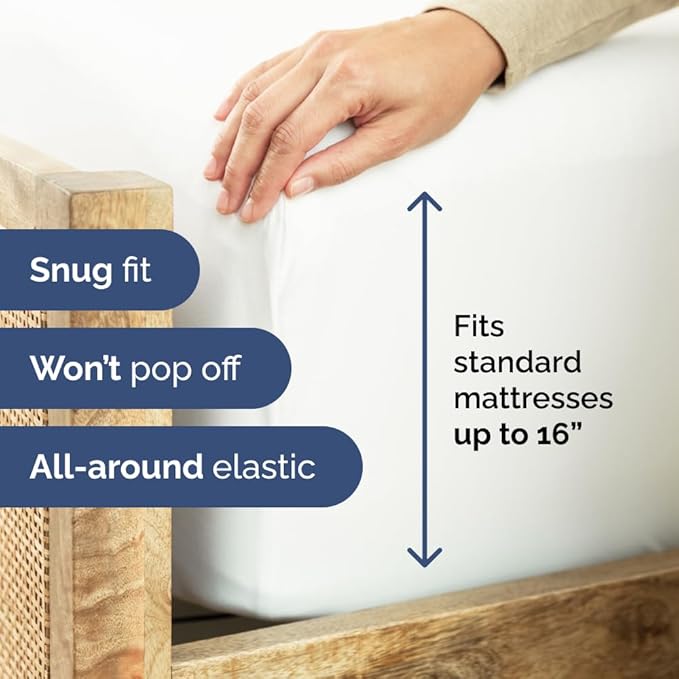 Cal King Fitted Bed Sheet - Image 3