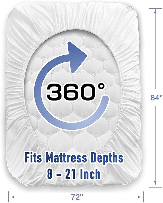 MATBEBY California King Mattress Pad - Image 5
