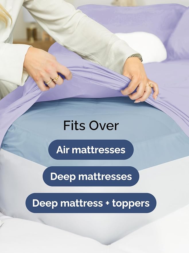 Extra Deep Twin Sheet Set - Image 6