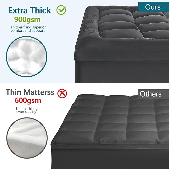 CYMULA Mattress Topper Twin Size - Image 2