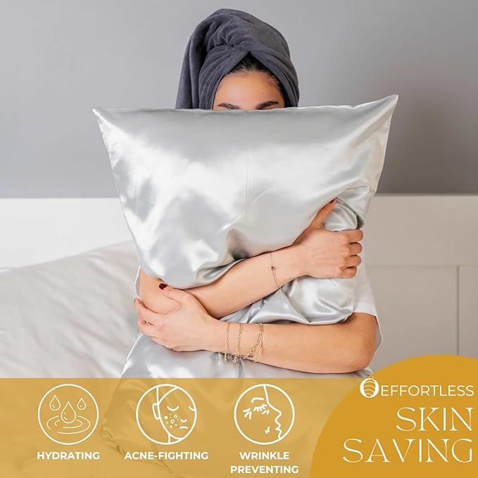 PROMEED 100% Mulberry Silk Pillowcase King - Image 4