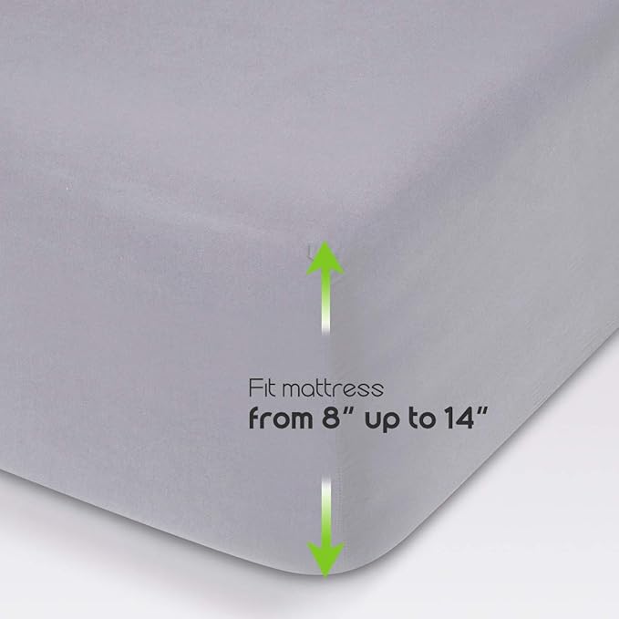 Fitted Sheet- COSMOPLUS Full Fitted Sheet Only（No Flat Sheet or Pillow Shams） - Image 3