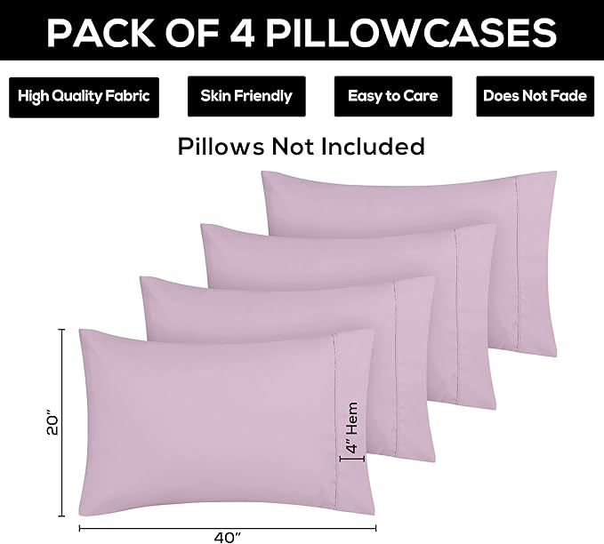 Utopia Bedding King Pillow Cases - Image 3