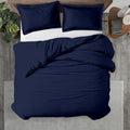 Kotton Culture 3 Pc 120" x 98" Duvet Cover Set Oversized King 100% Egyptian by KottonCulture