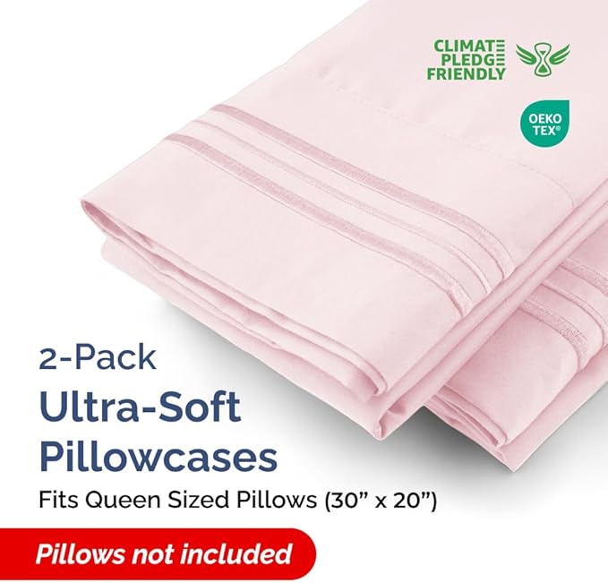 Queen Pillow Cases Set of 2 - Image 2