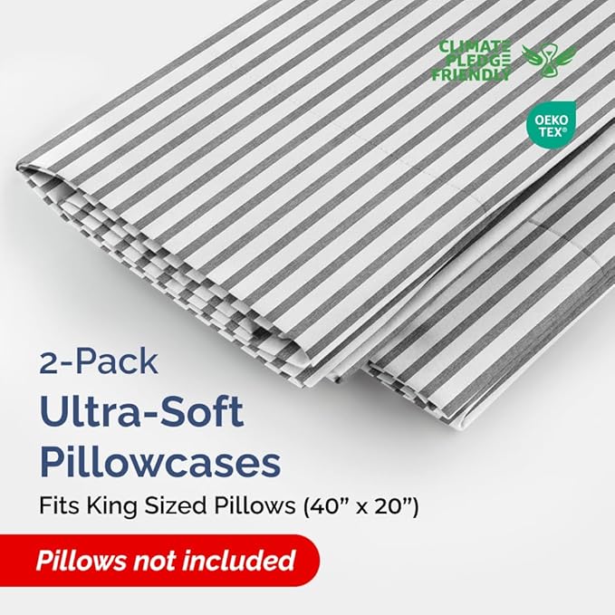 King Pillow Cases Set of 2 - Image 2