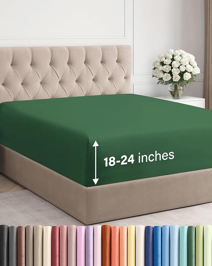 Extra Deep Full Fitted Sheet by CGKUnlimited