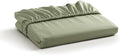 Linen Home 100% Cotton Percale Weave Fitted Sheet, Full Size, 1 Deep Pocket by LINENHOME