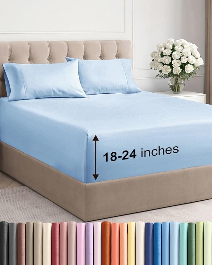 Extra Deep Queen Sheet Set by CGKUnlimited
