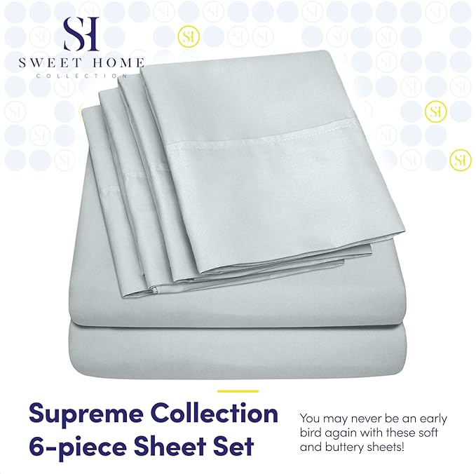 Queen Sheets Blue Porclain - Image 2