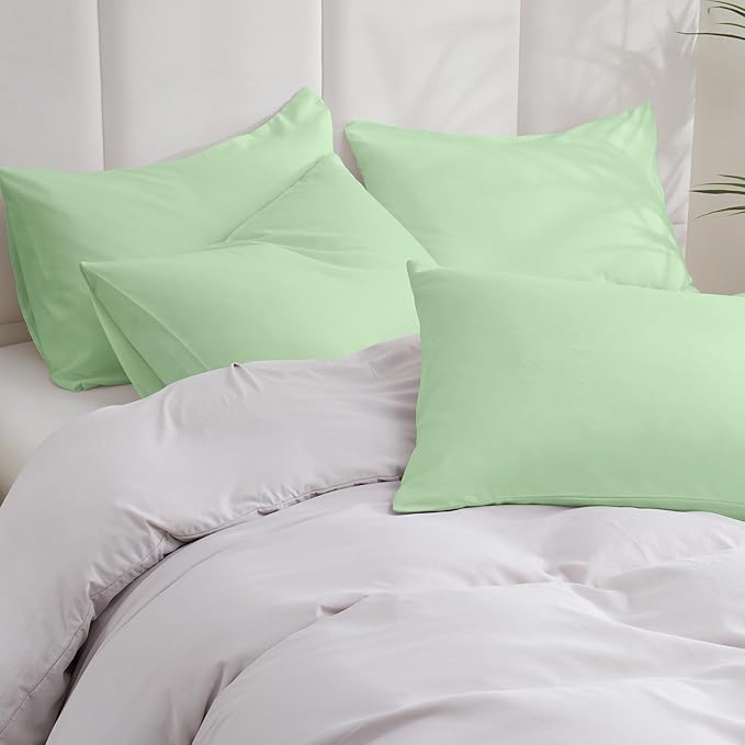 ZPECC Pillow Cases King Size Set of 4, 20x36 Envelope Closure Pillowcases - Image 2