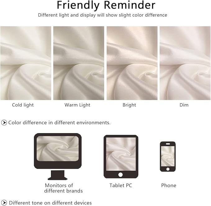 Silk Pillowcase 2 Pack, Natural Mulberry Silk Pillow Case, Anti Acne Silk - Image 8