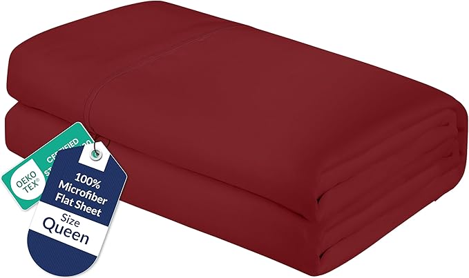 Royale Linens Queen Flat Sheet by ROYALELINENS