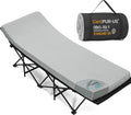 CYMULA Camping Cot Mattress 2in Memory Foam Sleeping Pad, Soft Warm Non-Slip by CYMULA