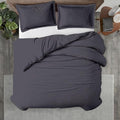 Kotton Culture 3 Pc 120"x120" Duvet Cover Set Super King Plus/Super Oversize by KottonCulture