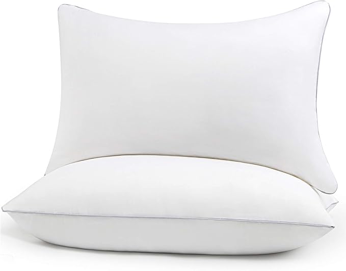 HIMOON Bed Pillows for Sleeping 2 Pack, Standard Size Cooling Pillows Set of 2 by HIMOON