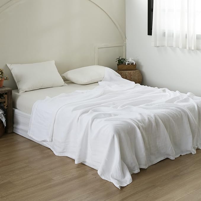 Simple&Opulence French Linen Flat Sheet - Image 7