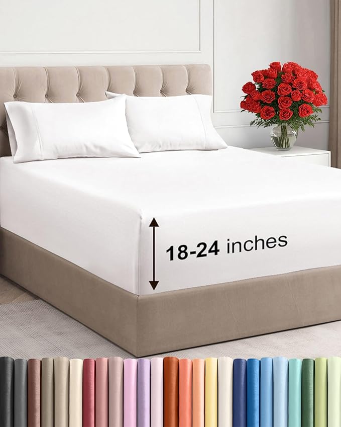 Extra Deep Queen Sheet Set by CGKUnlimited