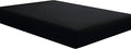 Sfoothome Black Fitted Sheet, 14 Inch Pocket Deep, Microfiber Sheets, Queen Size by Sfoothome