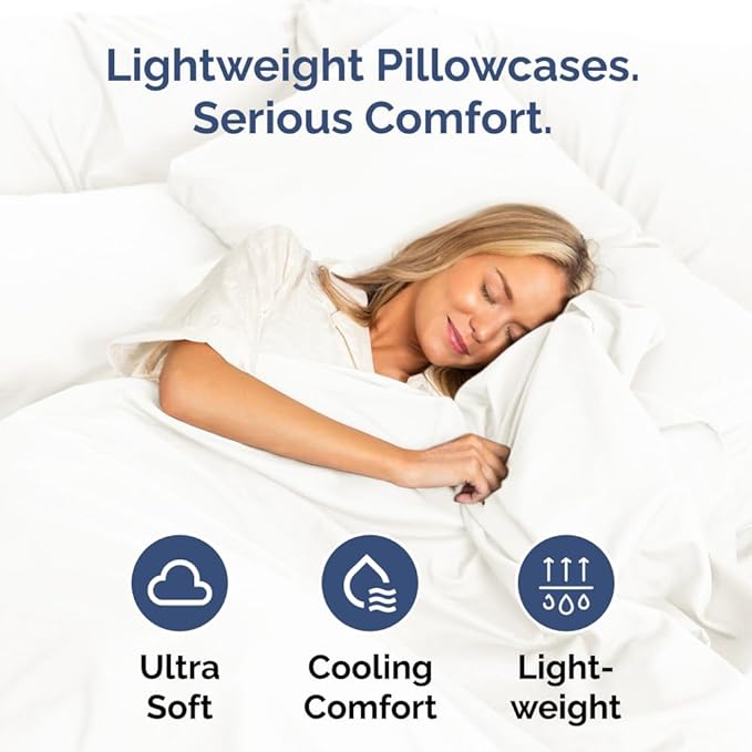 Body Pillowcases Set of 2-20x54 Long Body Pillow Case - Image 3