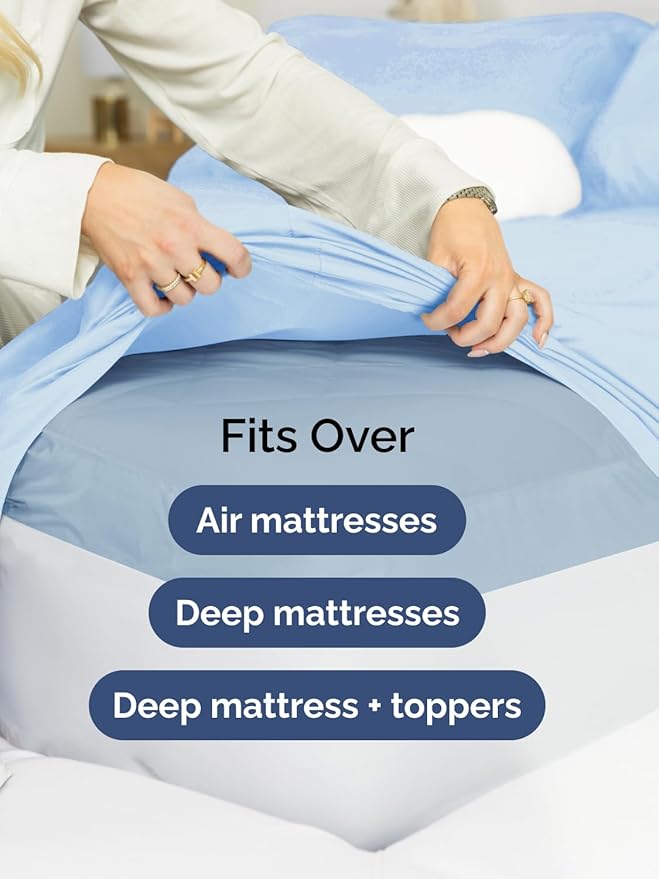 Extra Deep Twin Sheet Set - Image 6