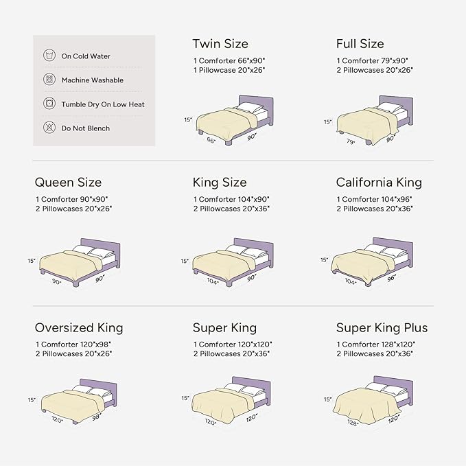 Andency Oatmeal Comforter Set King Size, 3 Pieces Boho Tassel Lightweight - Image 8
