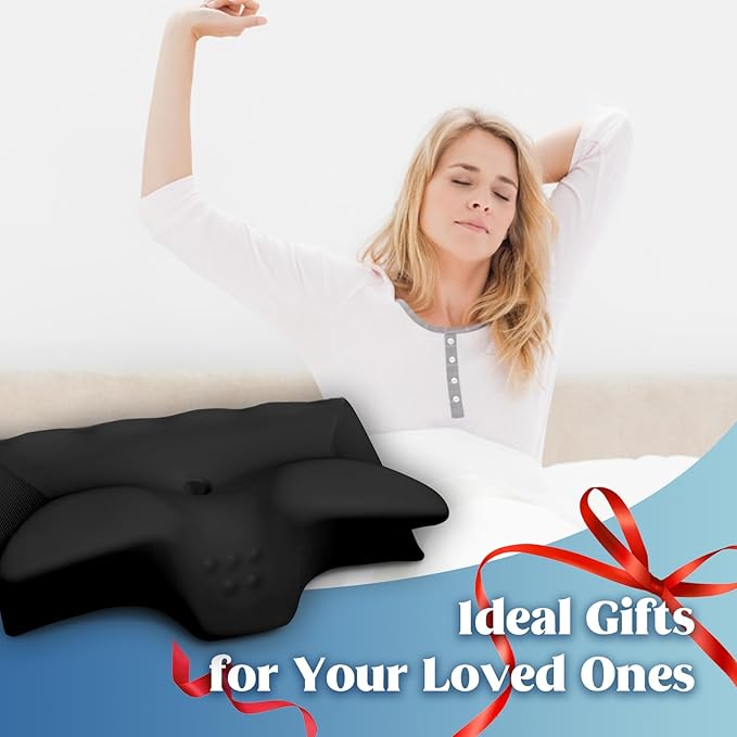 Cervical Pillow for Neck Pain Relief, Cooling Contour Memory Foam Pillows - Image 7