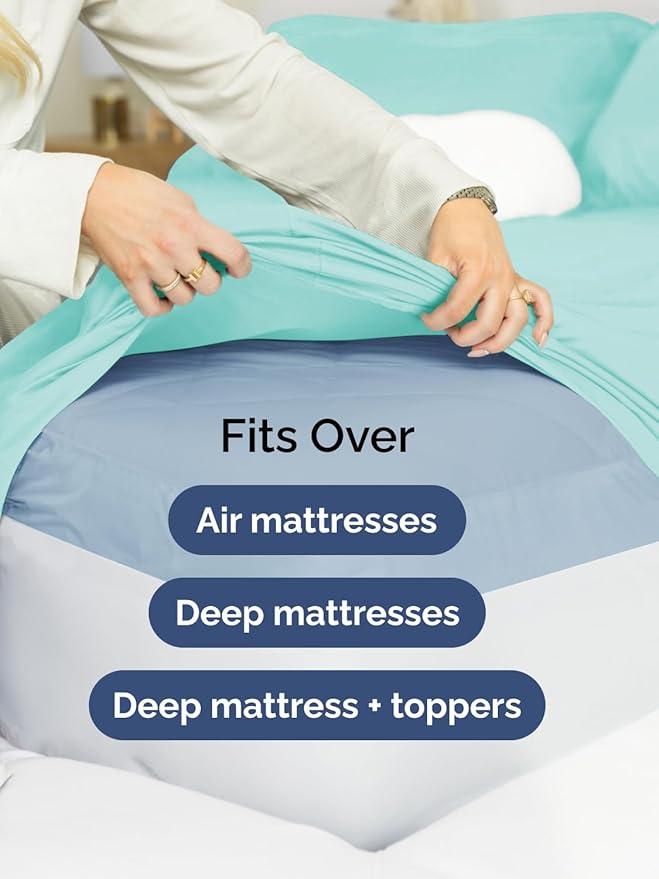 Extra Deep Cal King Fitted Sheet - Image 6