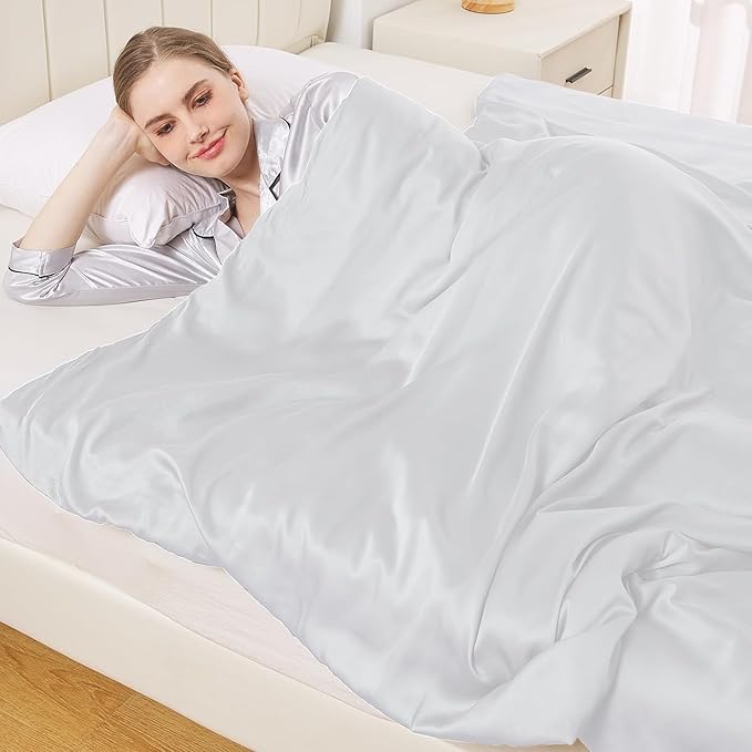 Viscose Made from Bamboo Cooling Weighted Blanket California King Size Heavy - Image 6