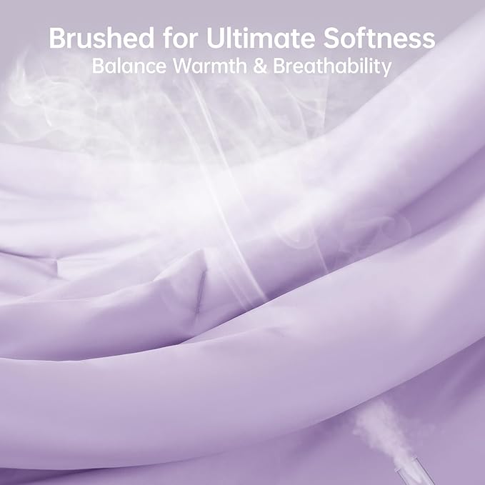 MUXHOMO Queen Comforter Set, All Season Ultra Soft Down Alternative Bedding - Image 3