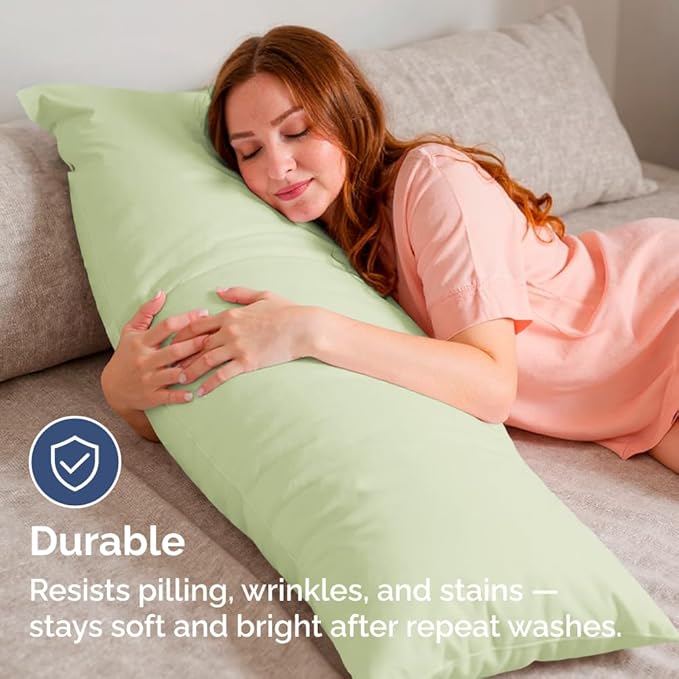Body Pillowcases Set of 4-20x54 Long Body Pillow Case - Image 5