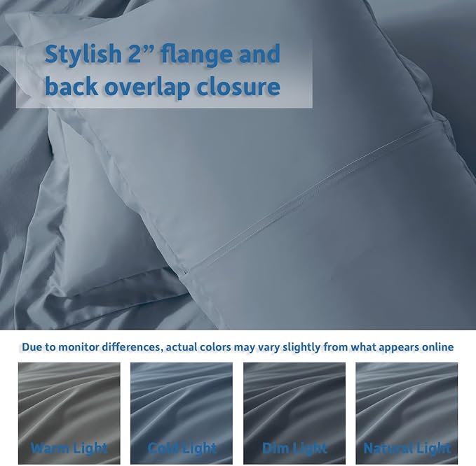 Nestl Stone Blue Duvet Cover Full Size - Image 8