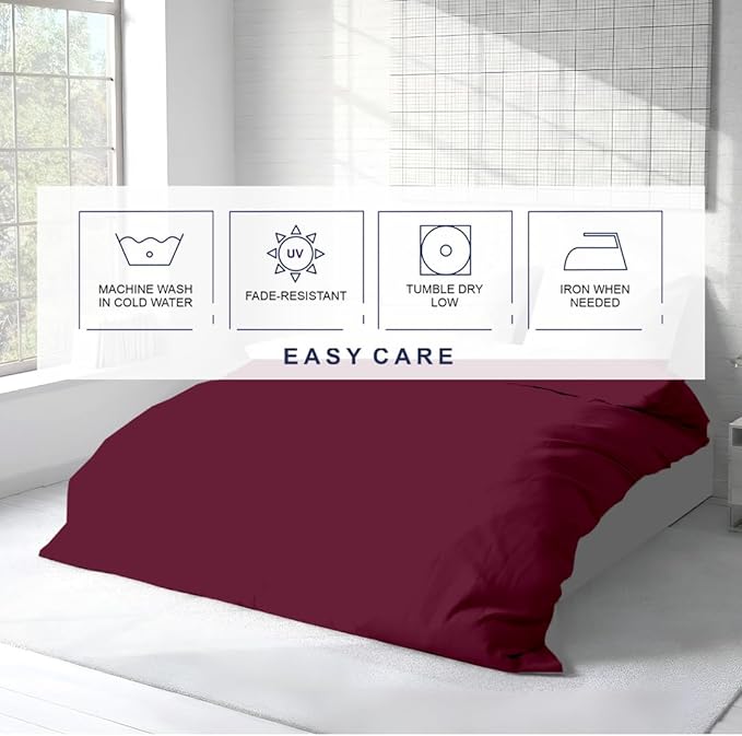 Kotton Culture Custom Duvet Cover -100% Egyptian Cotton 600 Thread Count Soft - Image 6