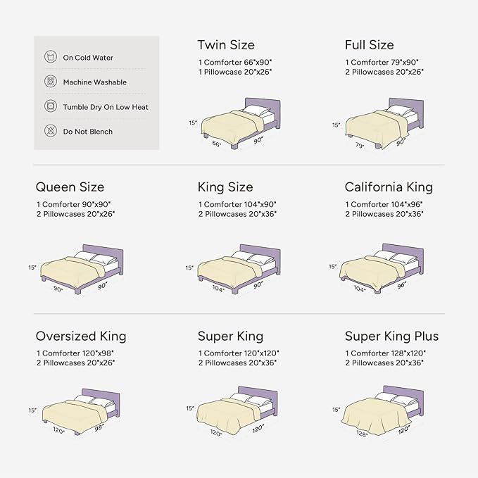 Andency Comforter Set Oversized King Olive Green 120x120, 3 Pieces Boho Fall - Image 7