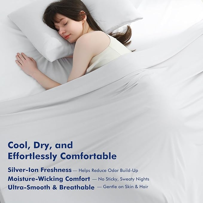 Elegear Cooling Blankets for Hot Sleeper King, Arc-Chill 3.0 Cool Fiber - Image 4
