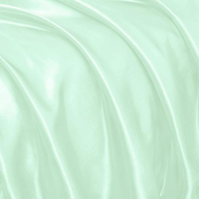 Homiest Ruffle Satin Body Pillow Cover, Silky Satin Body Pillowcase - Image 7