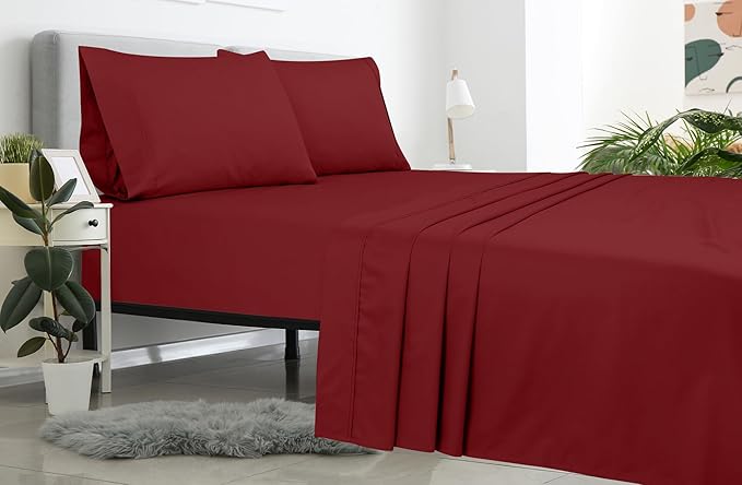 Royale Linens King Flat Sheet - Image 2