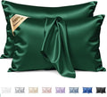 Silk Pillow Cases 2 Pack Queen Size Mulberry Silk Pillowcase Set of 2 by BRINGYOUTHEBEST