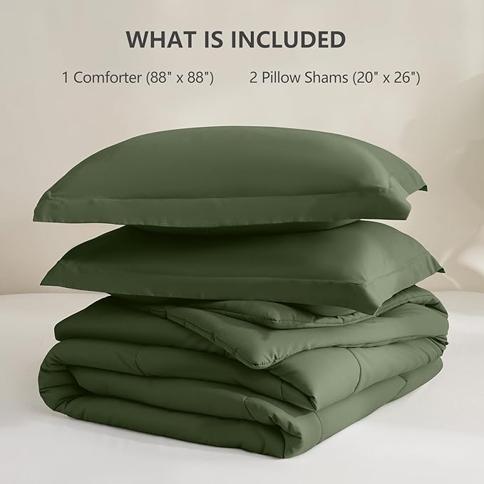CozyLux Queen Size Comforter Set - Image 6