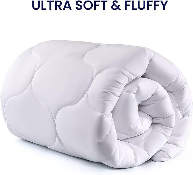 SLEEP ZONE Quilted Fitted Mattress Pad Cover Cal King - Image 2