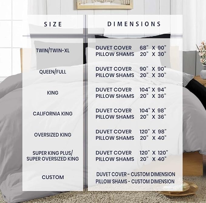 Kotton Culture 1 Pc King Size Duvet Cover Only -100% Egyptian Cotton 600 Thread - Image 3