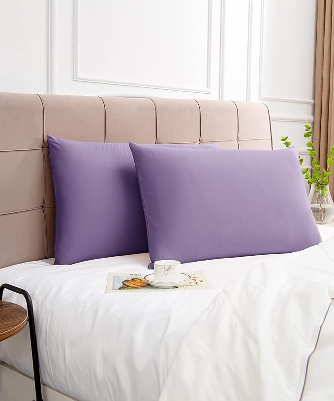 Warmstar Cotton Pillow Cases King Size Set of 2, 600 Thread Count Pillowcases - Image 6