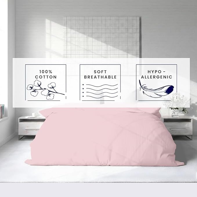 Kotton Culture 3 Pc 120" x 98" Duvet Cover Set Oversized King 100% Egyptian - Image 6