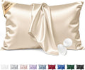 Silk Pillow Cases Standard Size 100% Mulberry Silk Pillowcase by BRINGYOUTHEBEST