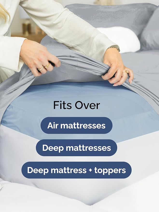 Extra Deep King Fitted Sheet - Image 6