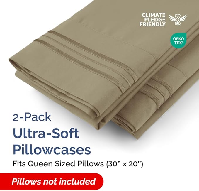 Queen Pillow Cases Set of 2 - Image 2