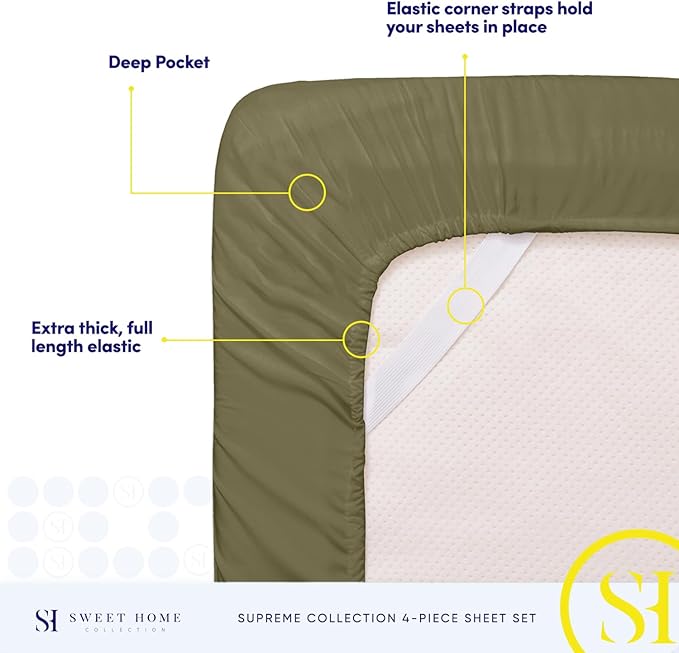 Queen Size Bed Sheets - Image 5