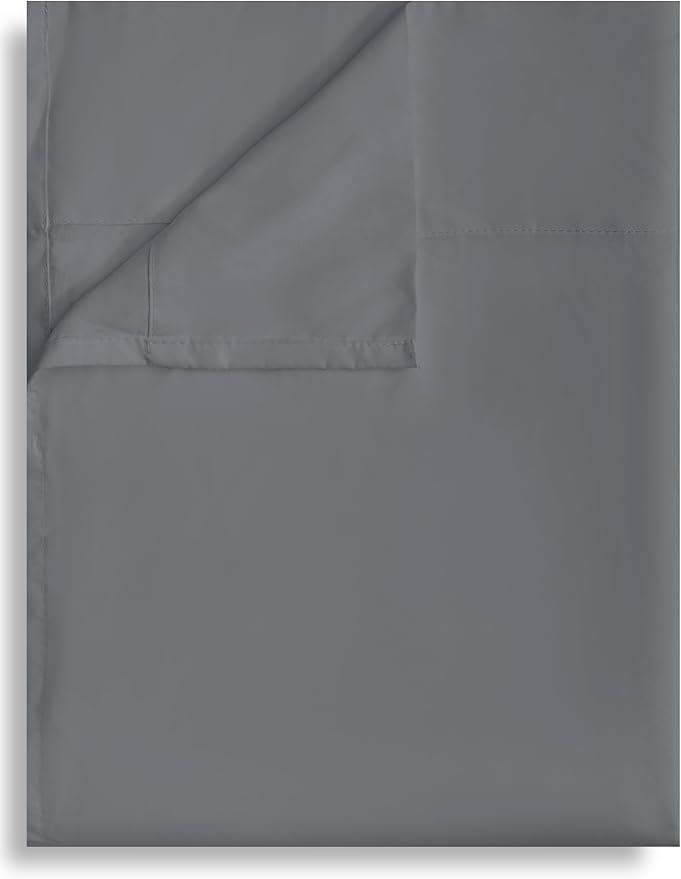 Full Flat Sheet Only, 1 Pack Top Bed Sheets, Soft Breathable Brushed Microfiber by Culve