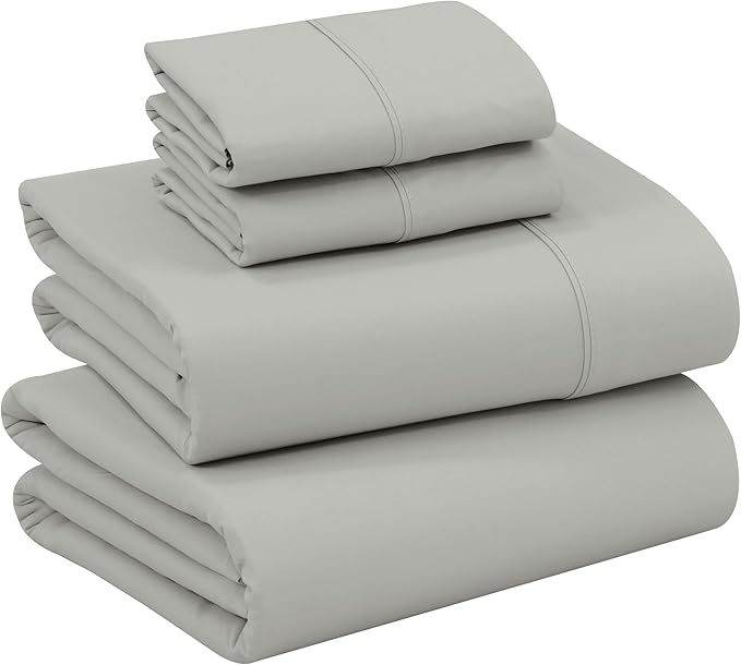 RUVANTI 100% Cotton Sheets – Queen Size Percale Bedding, Cooling & Breathable by Ruvanti